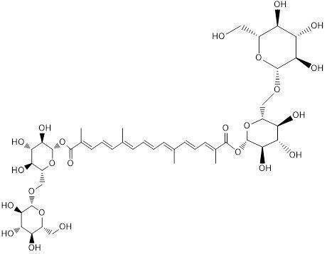 西红花苷Ⅰ 42553-65-1 标准品/对照品/标椎物质/诗丹德